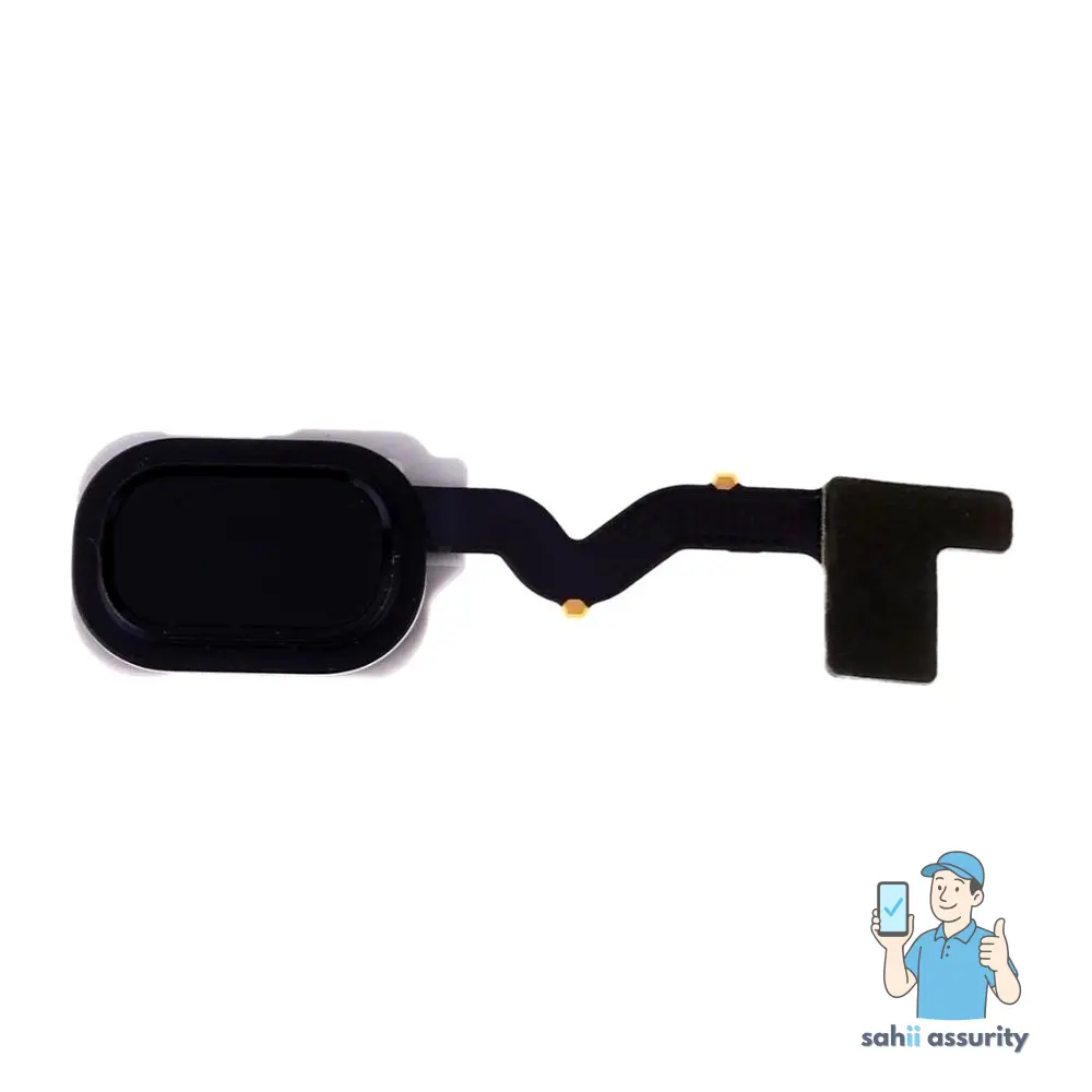 Fingerprint Sensor with Flex Cable for Samsung Galaxy J6 Black thumbnail